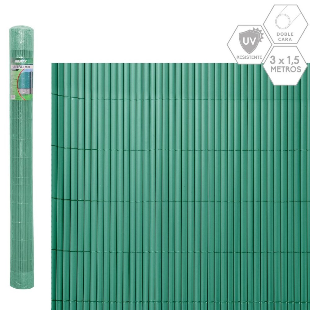 Φράχτης για των Κήπο Πράσινο PVC 1 x 300 x 150 cm