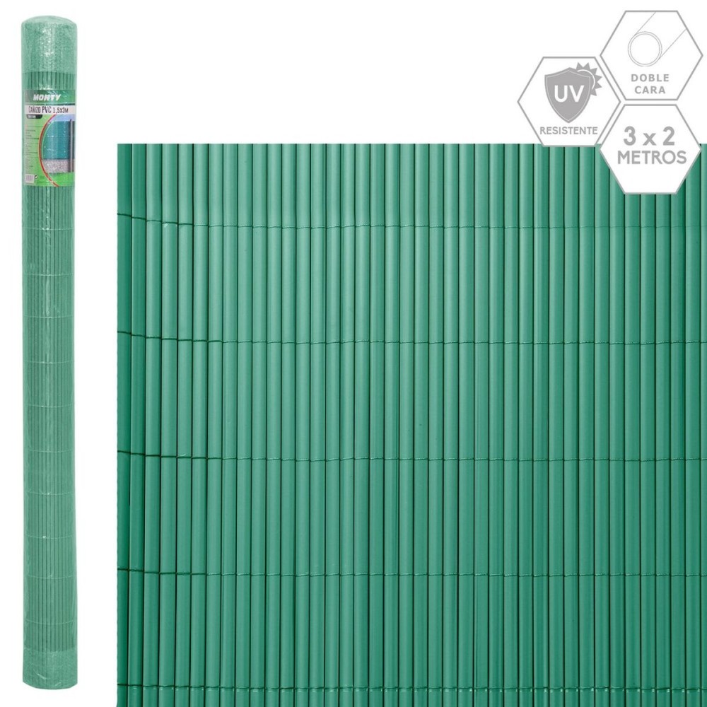 Φράχτης για των Κήπο Πράσινο PVC 1 x 300 x 200 cm