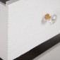 Έπιπλο για το Χωλ με Συρτάρια MARGOT 67 x 34 x 86 cm Γκρι Ξύλο Λευκό