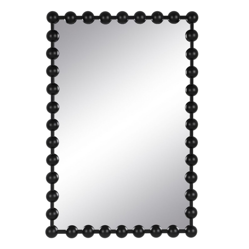 Τοίχο καθρέφτη Μαύρο Σίδερο 60 x 4,5 x 90 cm