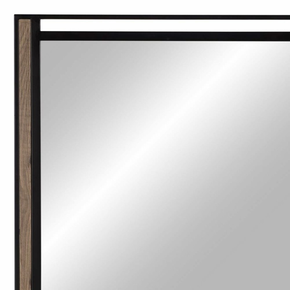 Τοίχο καθρέφτη Μαύρο Μπεζ 70 x 2 x 70 cm