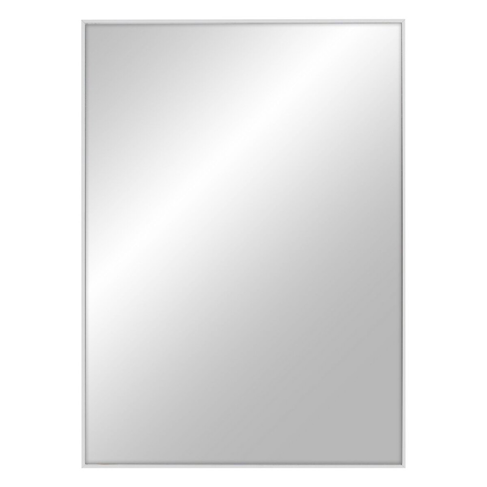 Τοίχο καθρέφτη Λευκό Κρυστάλλινο 51 x 3 x 71,5 cm