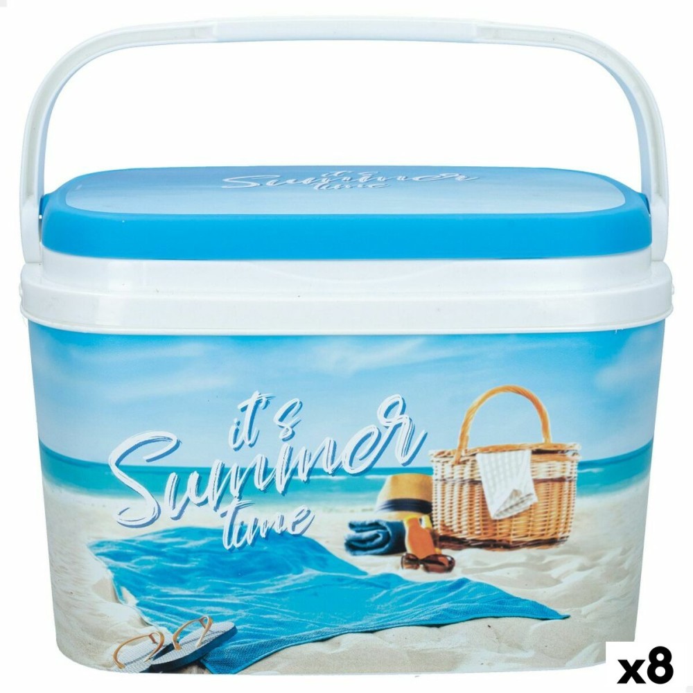 Σετ Πινγκ-Πονγκ Aktive Summer Beach Πλαστική ύλη 6 L 29 x 20 x 19,5 cm (8 Μονάδες)