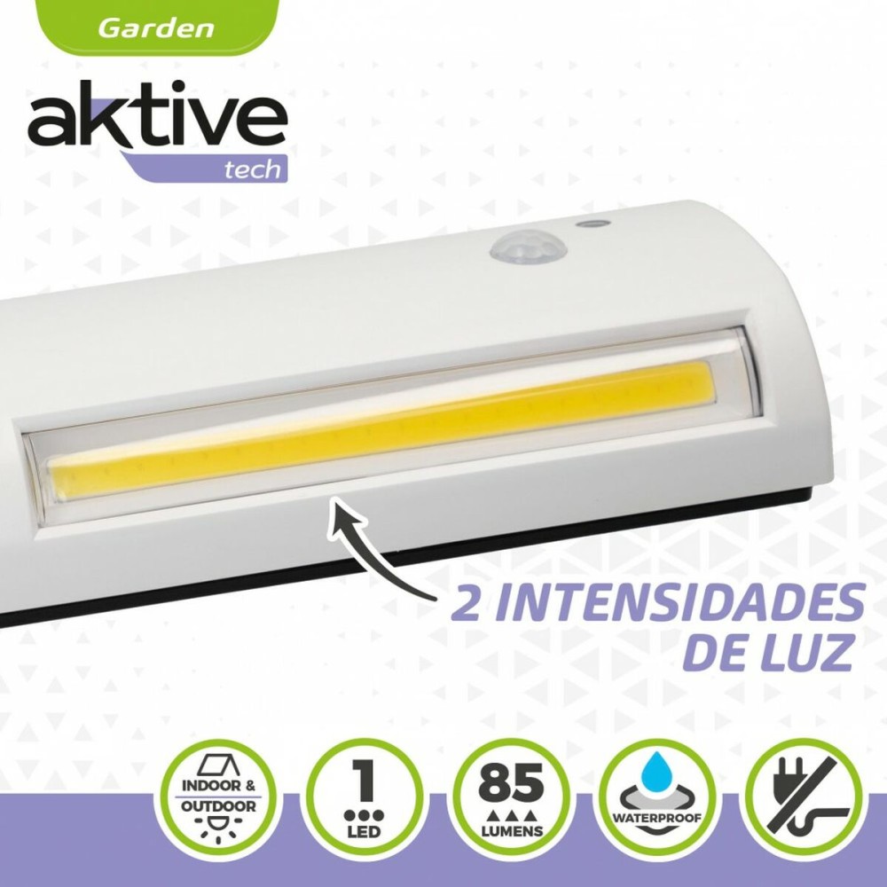 Λαμπτήρας LED Aktive Τοίχου Εξωτερικό Πλαστική ύλη (12 Μονάδες)