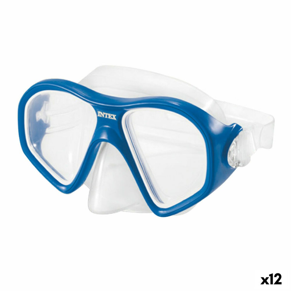 Γυαλιά κολύμβησης με αναπνευστήρα Intex Reef Rider (12 Μονάδες)