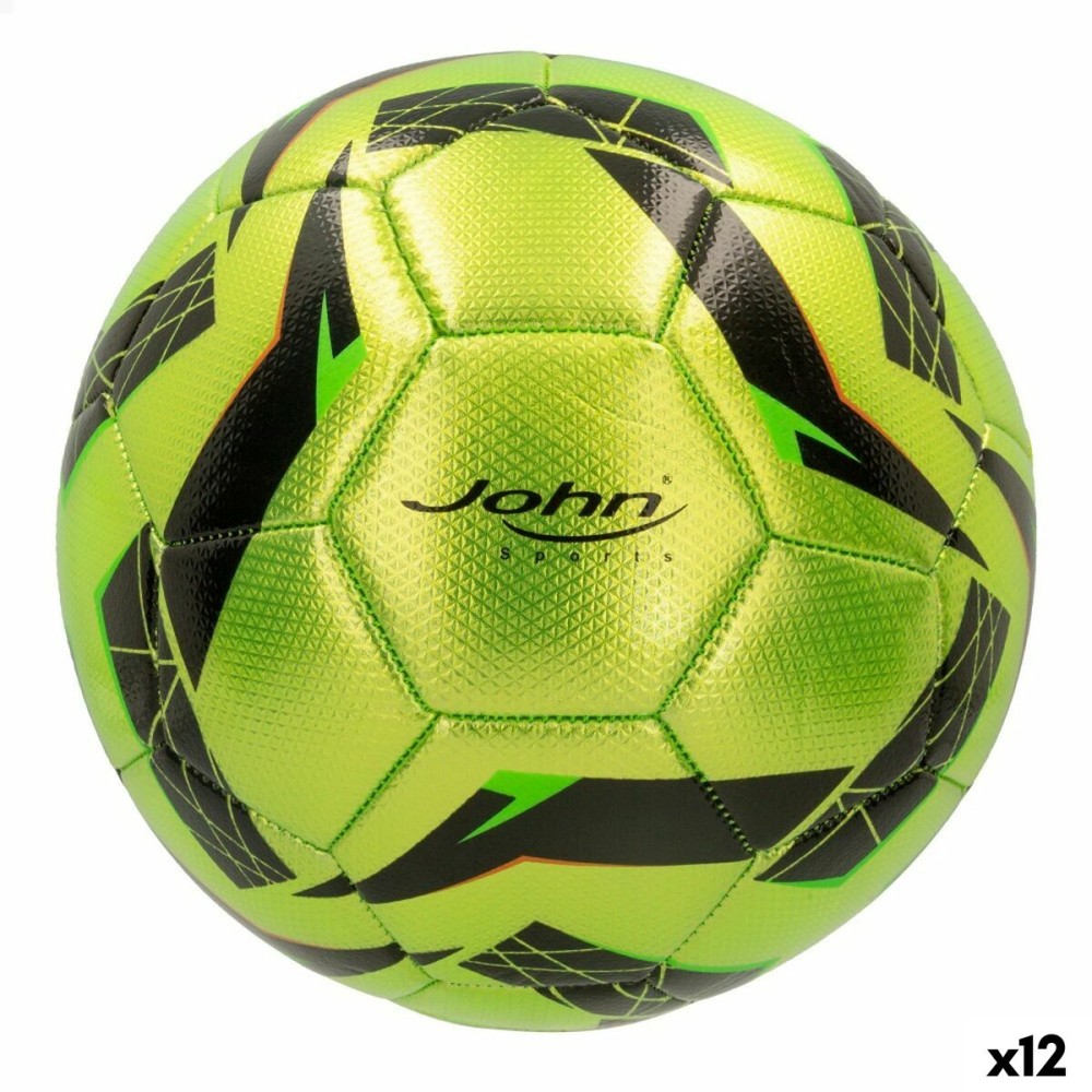 Μπάλα Ποδοσφαίρου John Sports Competition Techno 5 Ø 22 cm Συνθετικό Δέρμα (12 Μονάδες)