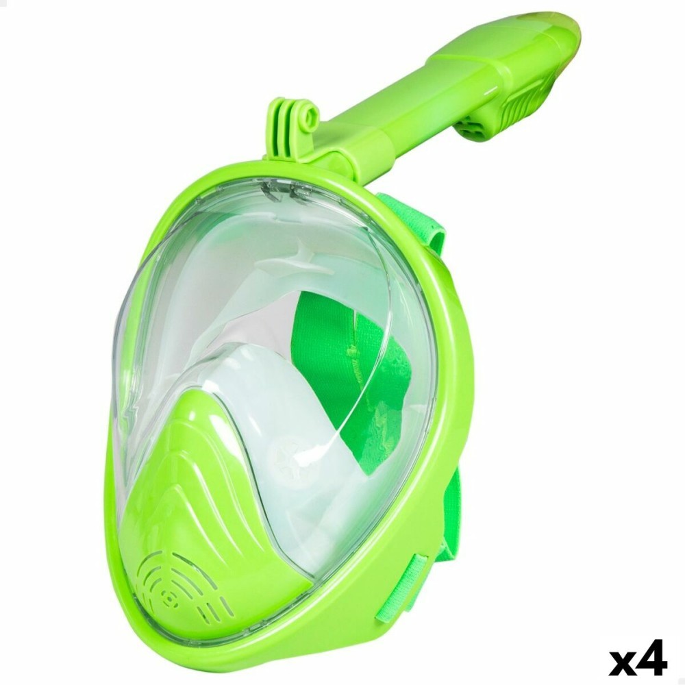 Μάσκα κατάδυσεων AquaSport Πράσινο XS (4 Μονάδες)