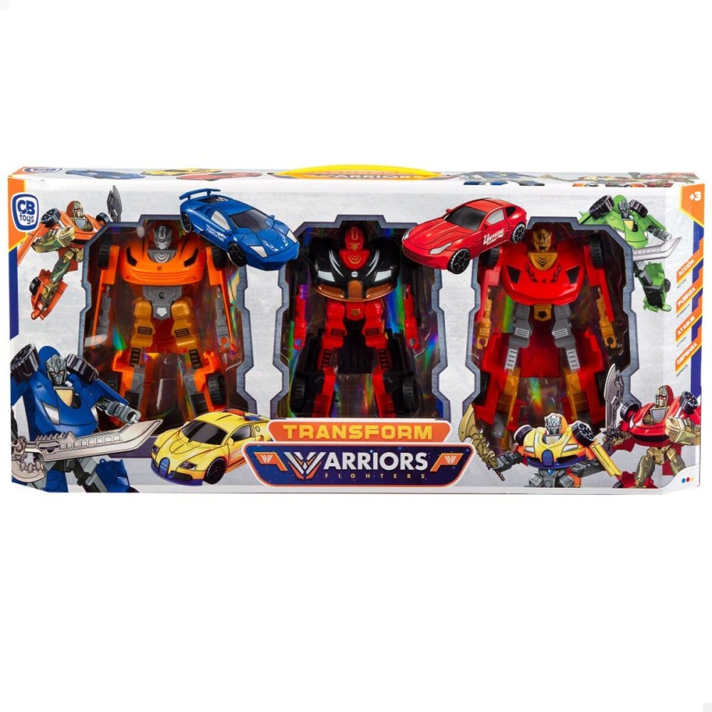 Ρομπότ Colorbaby Transform Warriors 9 x 14,5 x 4,5 cm Αυτοκίνητο