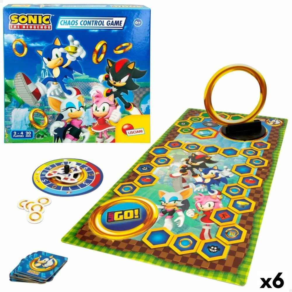 Επιτραπέζιο Παιχνίδι Sonic Chaos Control Game (x6)