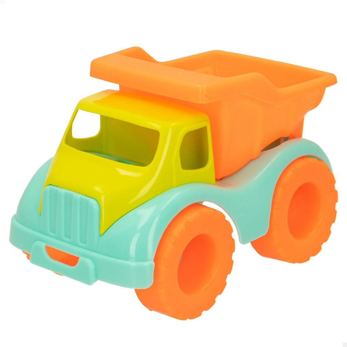 Ανατρεπόμενο φορτηγό Colorbaby 18 cm Παραλία Πλαστική ύλη (24 Μονάδες)