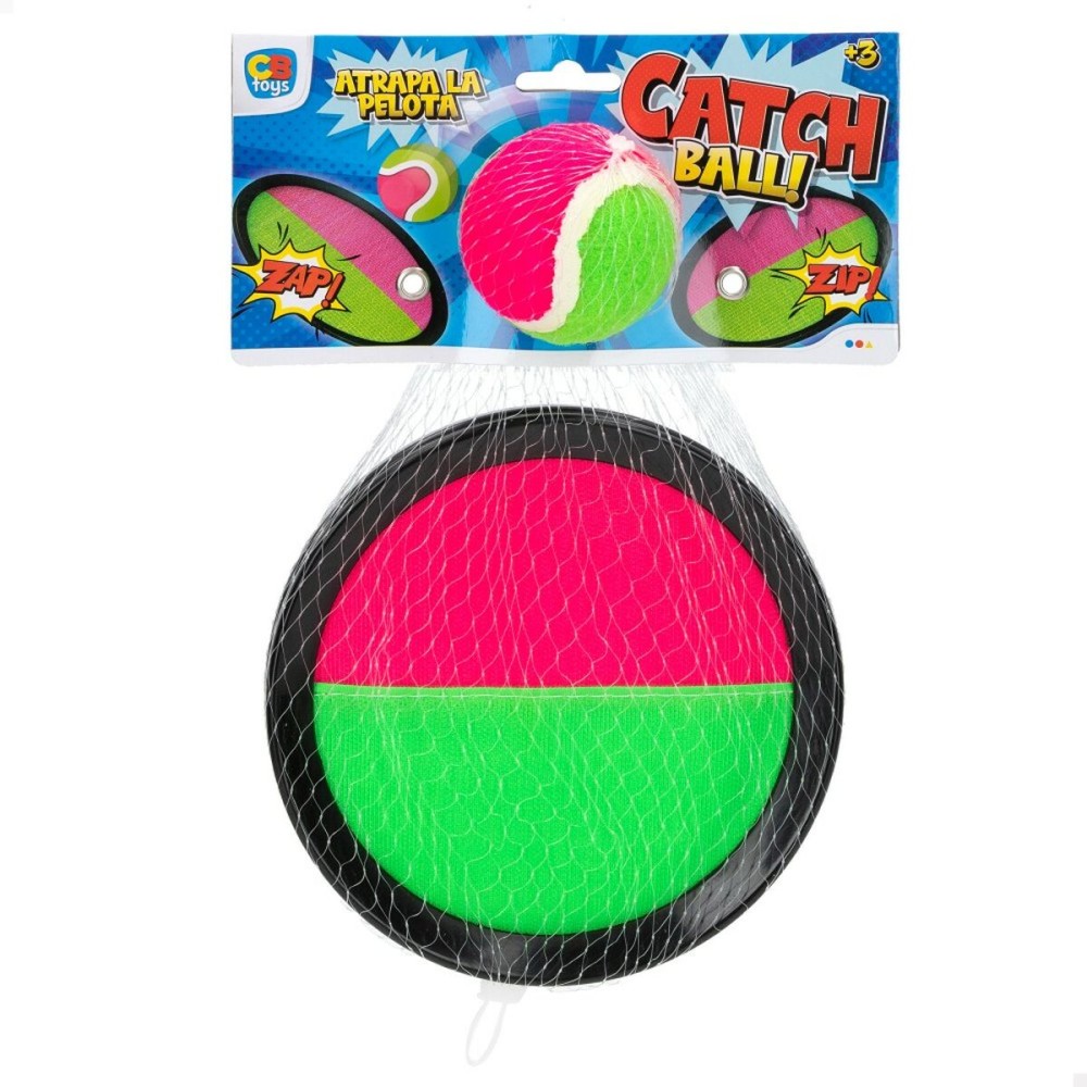 Παιχνίδι Παραλίας Colorbaby Catch Ball 20 x 2 x 20 cm Velcro (12 Μονάδες)