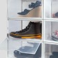 Stackable shoe box Max Home Λευκό x6 πολυπροπυλένιο ABS 35 x 18,5 x 27 cm