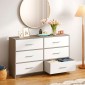 Συρταριέρα Max Home Λευκό Γκρι Σύγχρονη 114 x 70 x 30 cm