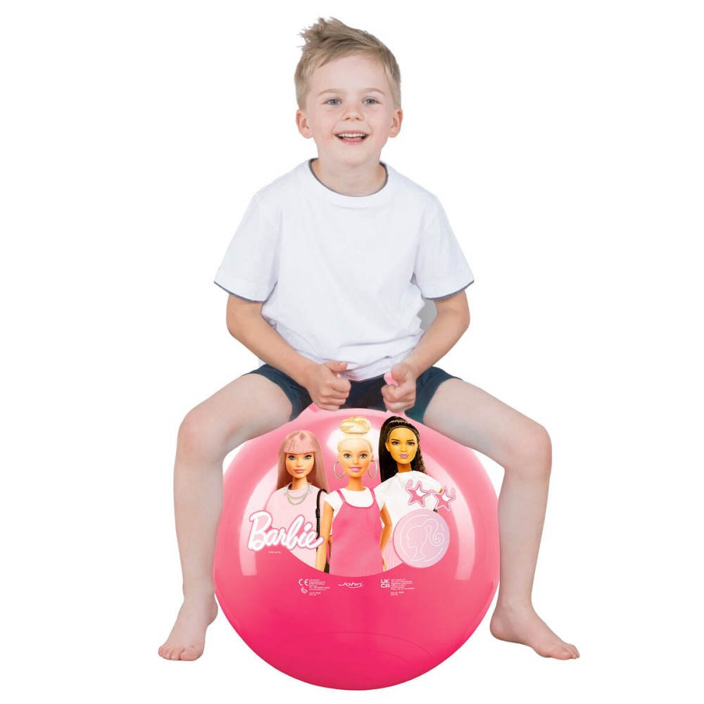 Μπάλα που πηδάει Barbie Ροζ