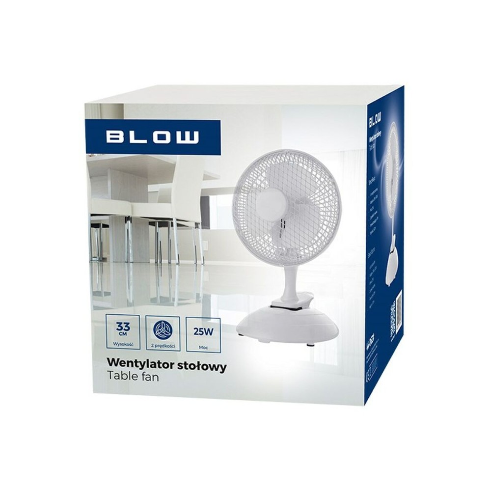 Επιτραπέζιος Ανεμιστήρας Blow 44-062# Λευκό 25 W 22 W