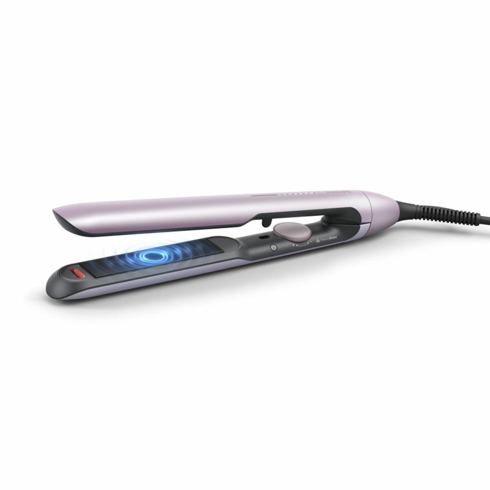 Βούρτσα Philips Plancha de pelo con tecnología ThermoShield Ασημί Ροζ