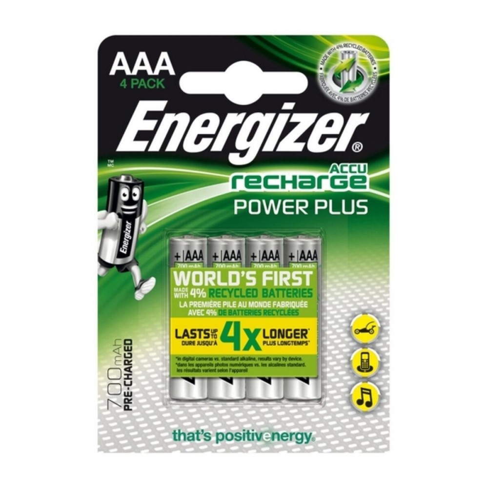Επαναφορτιζόμενες Μπαταρίες Energizer AAA-HR03 AAA HR03