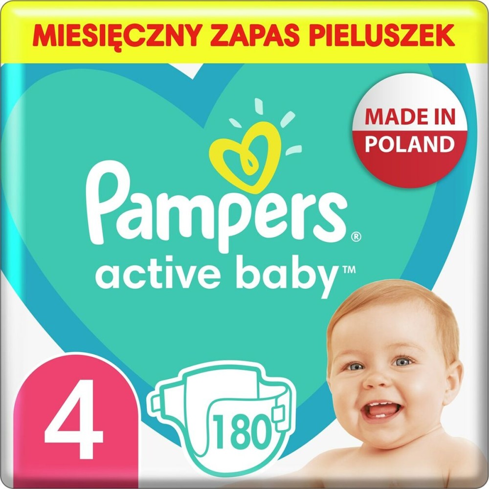 Πανάκια μιας χρήσης Pampers Active Baby 4