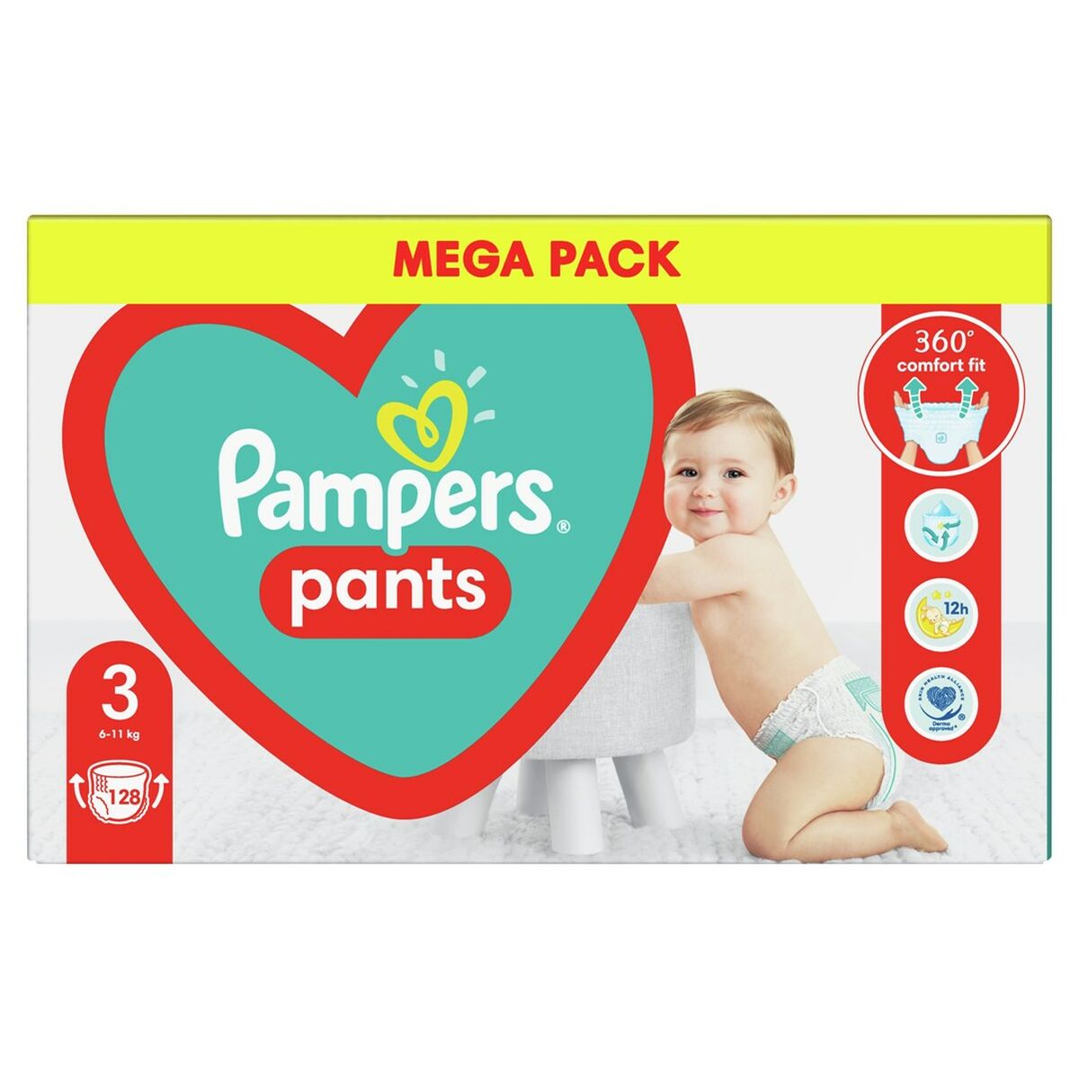 Πανάκια μιας χρήσης Pampers Pants 3