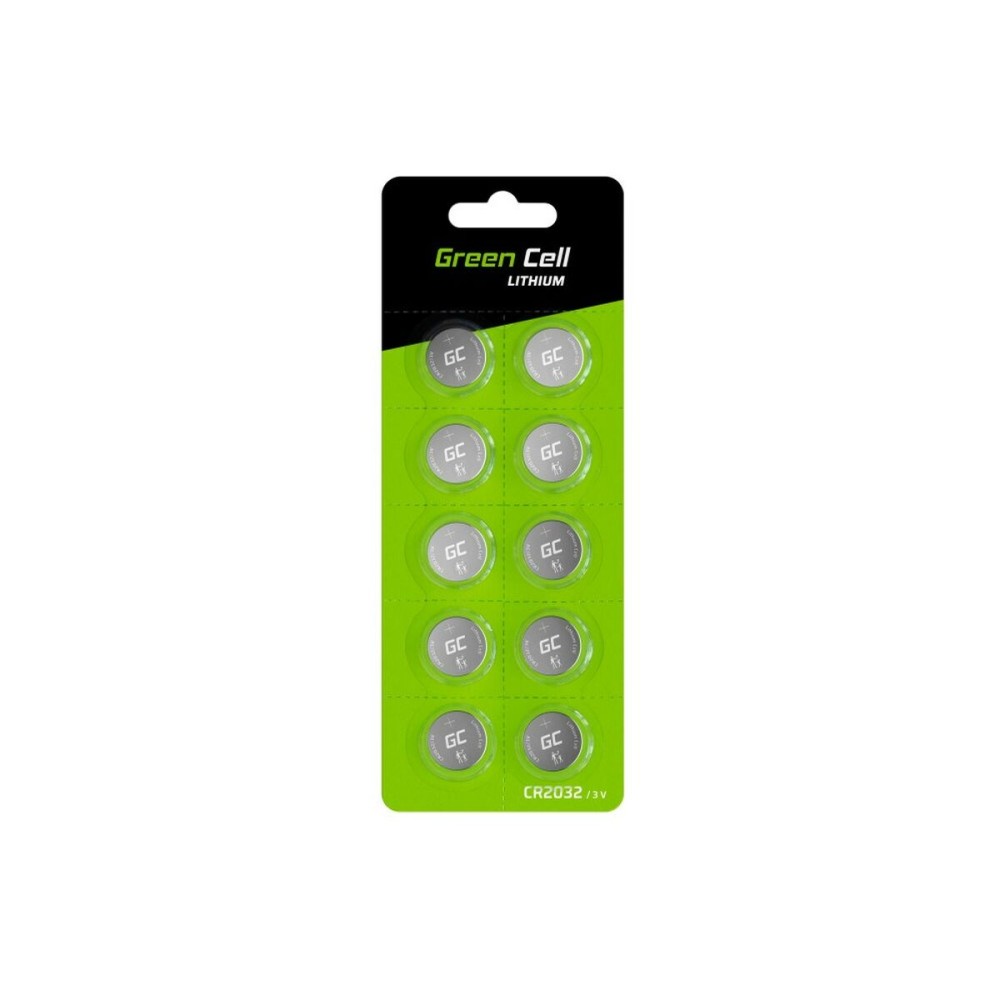 Μπαταρία Λιθίου Green Cell XCR01 220 mAh 3 V (x10)