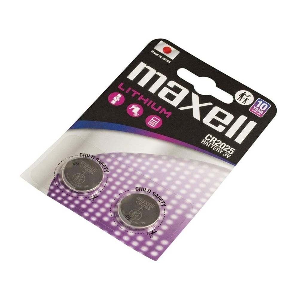 Μπαταρία Λιθίου Maxell CR2025 170 mAh 3 V (x2)
