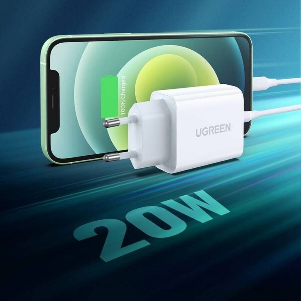 Φορτιστής Τοίχου Ugreen 6957303864508 Λευκό 20 W