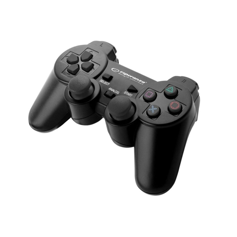 Τηλεχειριστήριο για Gaming Esperanza EGG107K PlayStation 3 PC USB 2.0 Μαύρο