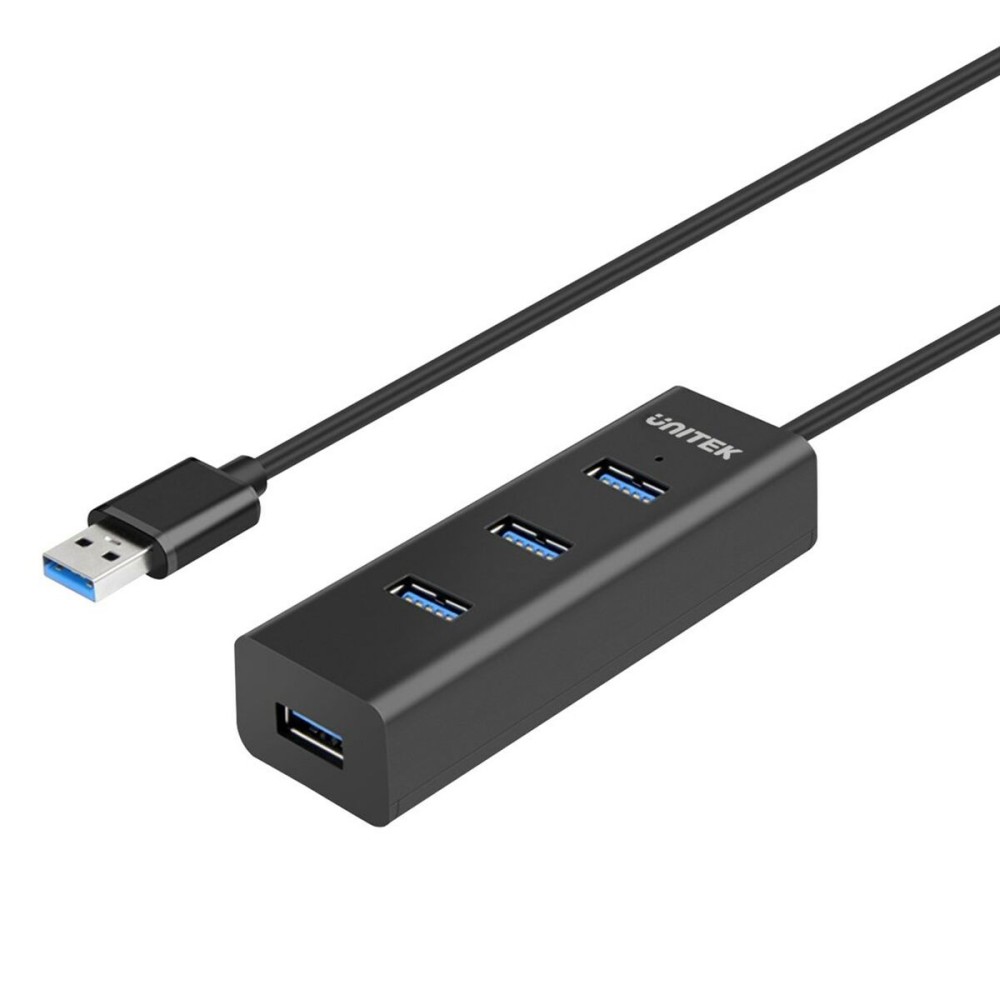 Hub USB 4 Θύρες Unitek Y-3089 Μαύρο