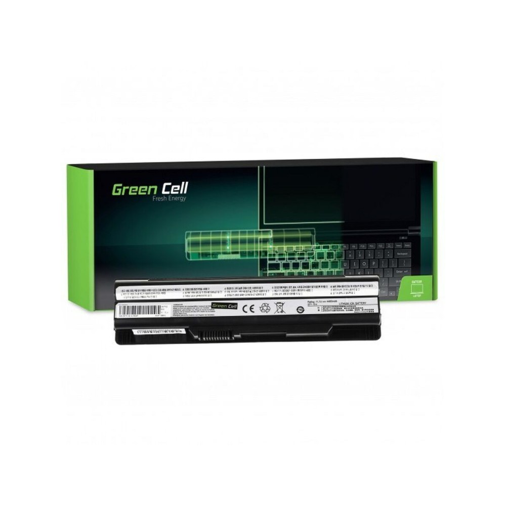 Μπαταρία φορητού υπολογιστή Green Cell MS05 Μαύρο 4400 mAh