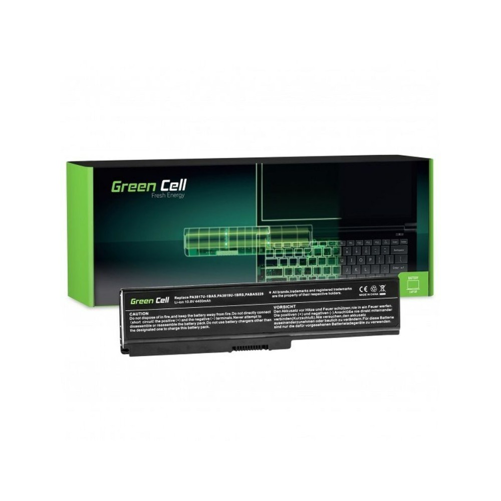 Μπαταρία φορητού υπολογιστή Green Cell TS03 Μαύρο 4400 mAh