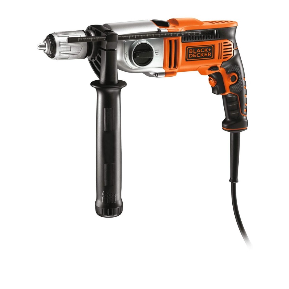 Σετ τρυπανιών και αξεσουάρ Black & Decker KR1102K-QS 1100 W 230 V 74 NM
