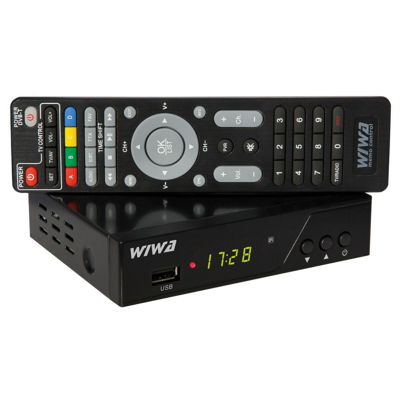 Δέκτης TDT Wiwa TUNER DVB-T/T2 H.265 PRO