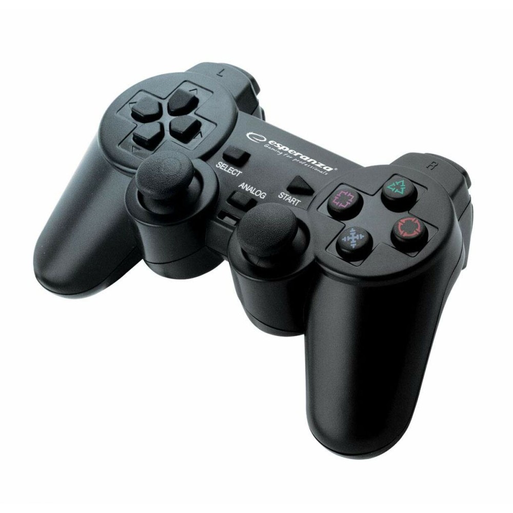 Ασύρματο Χειριστήριο Βιντεοπαιχνιδιού Esperanza Corsair GX500 Μαύρο PC PlayStation 3 PlayStation 2