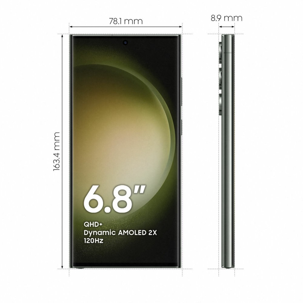 Smartphone Samsung SM-S918B Πράσινο 256 GB 6,8" 8 GB RAM