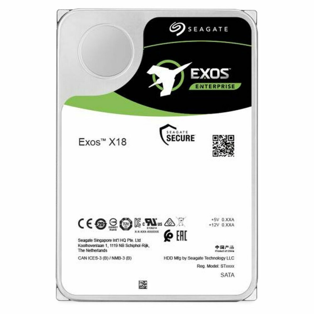Σκληρός δίσκος X18 Seagate Exos ST12000NM000J 3,5" 12 TB