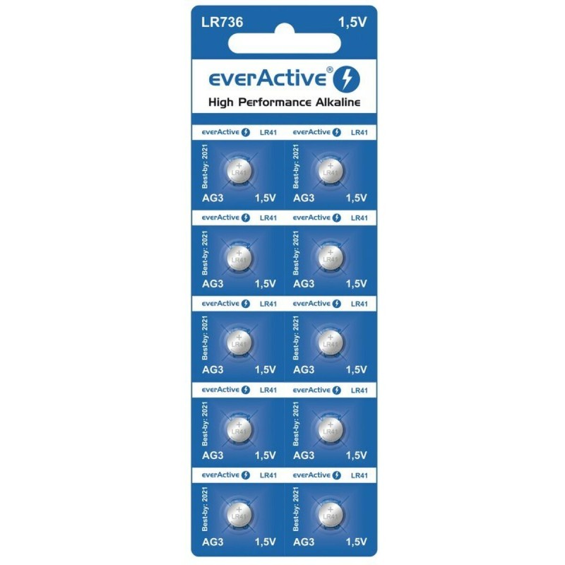 Μπαταρίες EverActive EverActive G3 LR736 LR41 (x10)