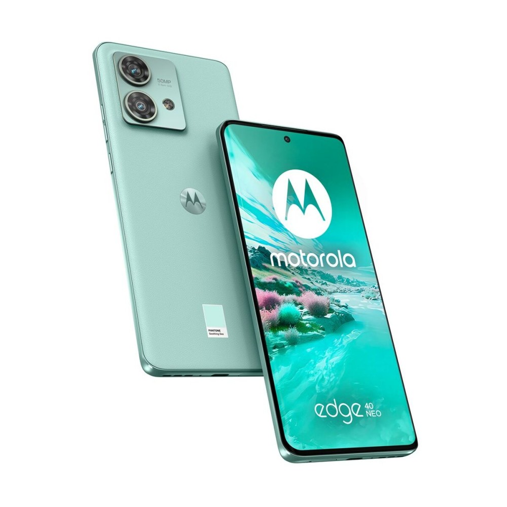 Smartphone Motorola edge 40 neo 6,55" Mediatek Dimensity 1050 12 GB RAM 256 GB Μπλε Μέντα