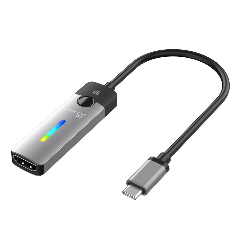 Αντάπτορας USB-C σε HDMI j5create JCA157-N Μαύρο Γκρι 10 cm