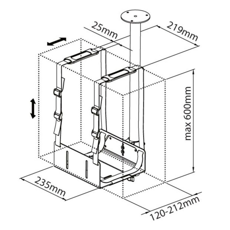 Βάση για CPU Techly 102246