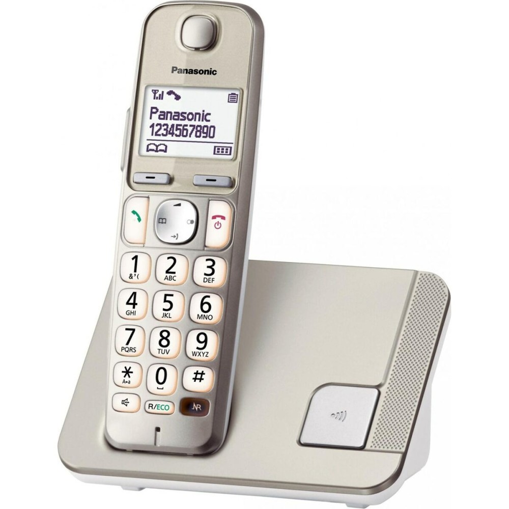 Σταθερό Τηλέφωνο Panasonic KX-TGE 210 PDN Πορτοκαλί Μονόχρωμος
