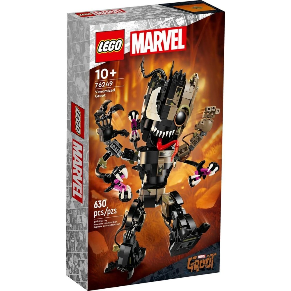 Παιχνίδι Kατασκευή Lego 76249 Groot Venom 630 Τεμάχια Μαύρο