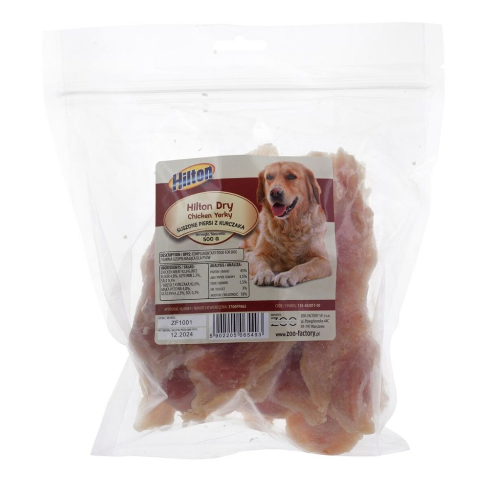 Σνακ για τον Σκύλο Hilton Ενηλίκων Κοτόπουλο 500 g