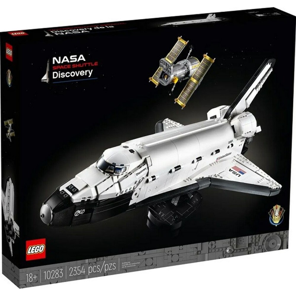 Playset Lego 10283 DISCOVERY SHUTTLE NASA Μαύρο