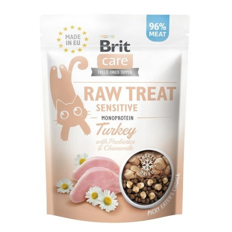 Snack for Cats Brit Care Raw Treat Sensitive Τουρκία 40 g