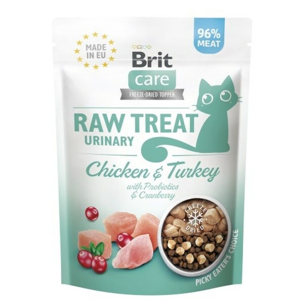 Snack for Cats Brit Care Raw Treat Urinary Κοτόπουλο 40 g