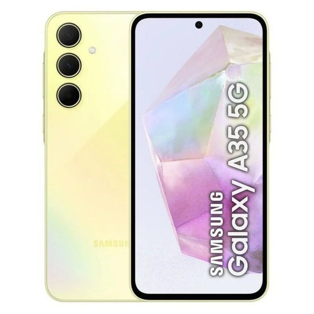 Smartphone Samsung SM-A356BZYBEUE 6,6" 6 GB RAM 128 GB Κίτρινο