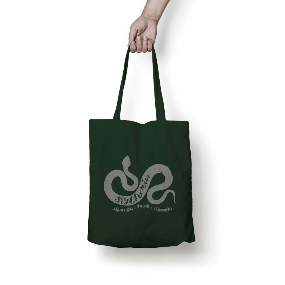 Τσάντα για ψώνια Harry Potter Slytherin Values 36 x 42 cm