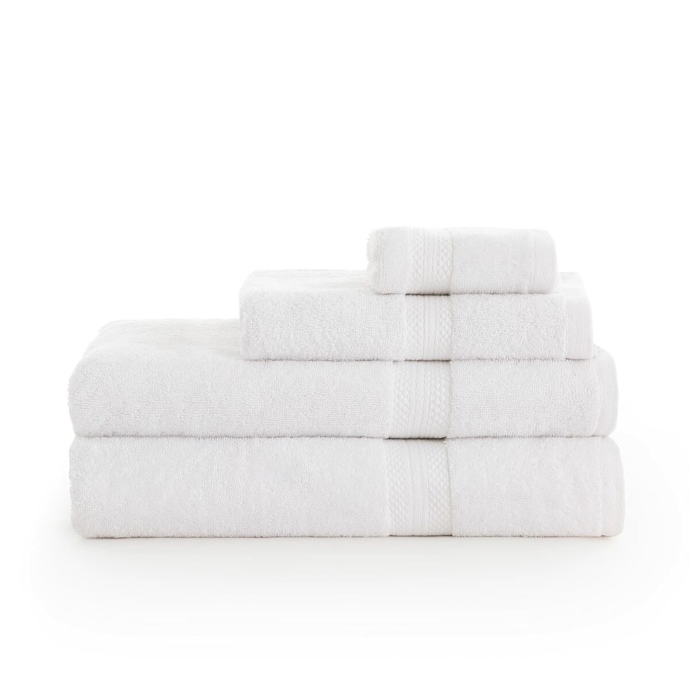 Πετσέτα μπάνιου Terracota Λευκό 100 x 150 cm 100 x 1 x 150 cm