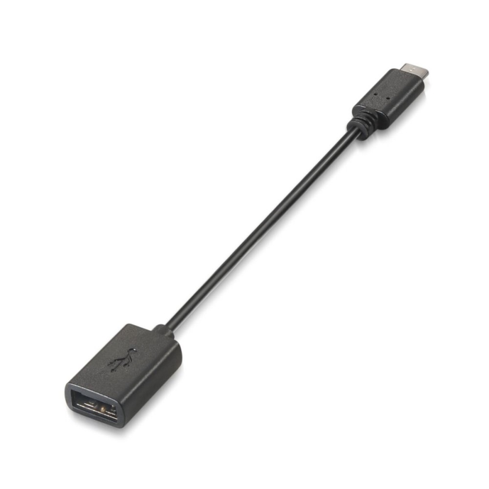 Καλώδιο USB A σε USB-C Aisens A107-0059 Μαύρο 15 cm