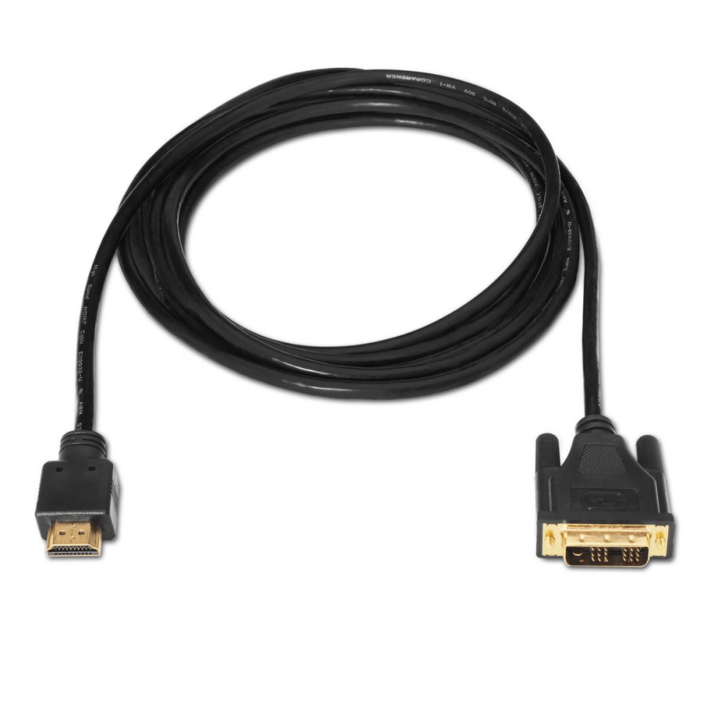 Αντάπτορας HDMI σε DVI Aisens A117-0090 Μαύρο 1,8 m